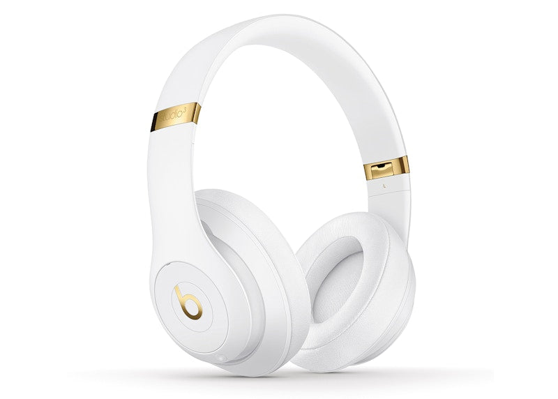 Beats Studio3 Wireless Headphones (MQ572LL/A&MX3Y2LL/A) White