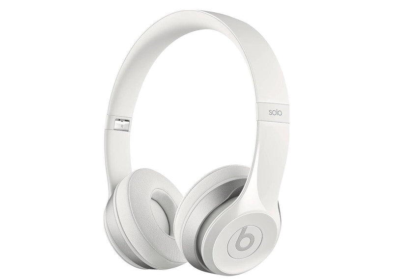 Beats by Dr. Dre Solo2 Wired On-Ear Headphones MH8X2AM/B White