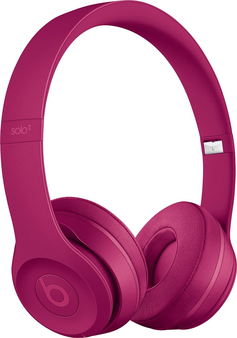 Beats by Dr. Dre Solo3 Wireless Headphones Neighborhood Collection MPXK2LL/A Brick Red
