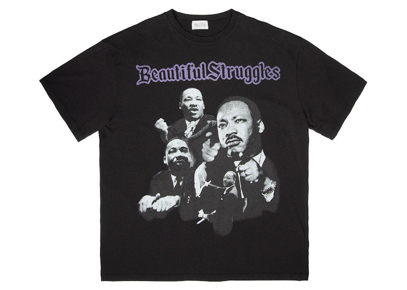 Beautiful Struggles I Have A Dream Oversized Fit T-Shirt Black