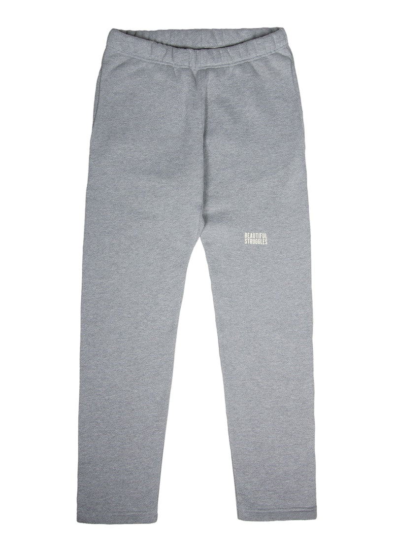 Beautiful Struggles Logo Sweatpants Grey Melange