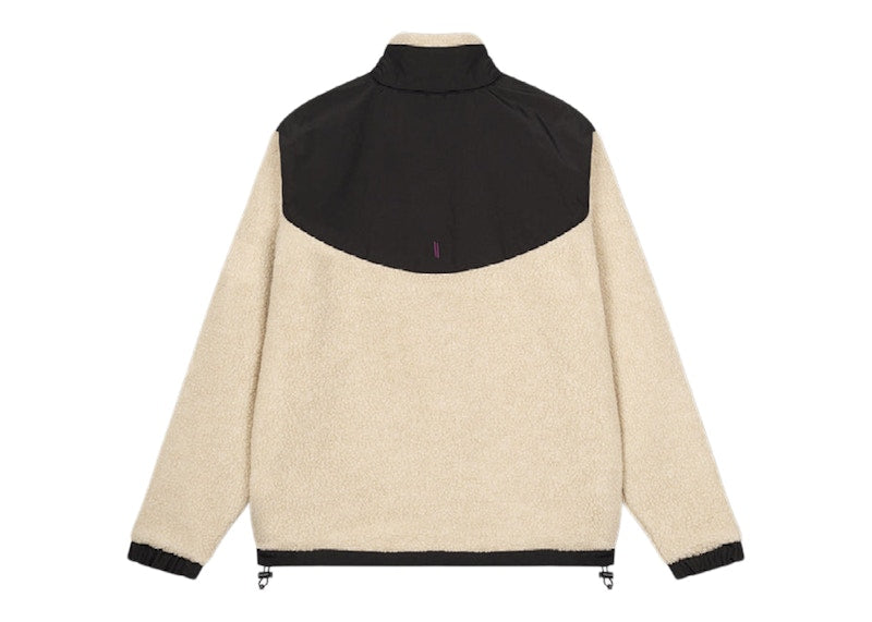 Beautiful Struggles Sherpa Fleece Jacket (In-Store) Beige