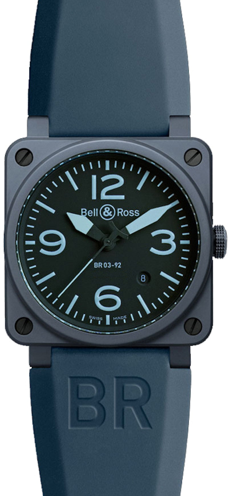 Bell and Ross Aviation BR0392-BLUE