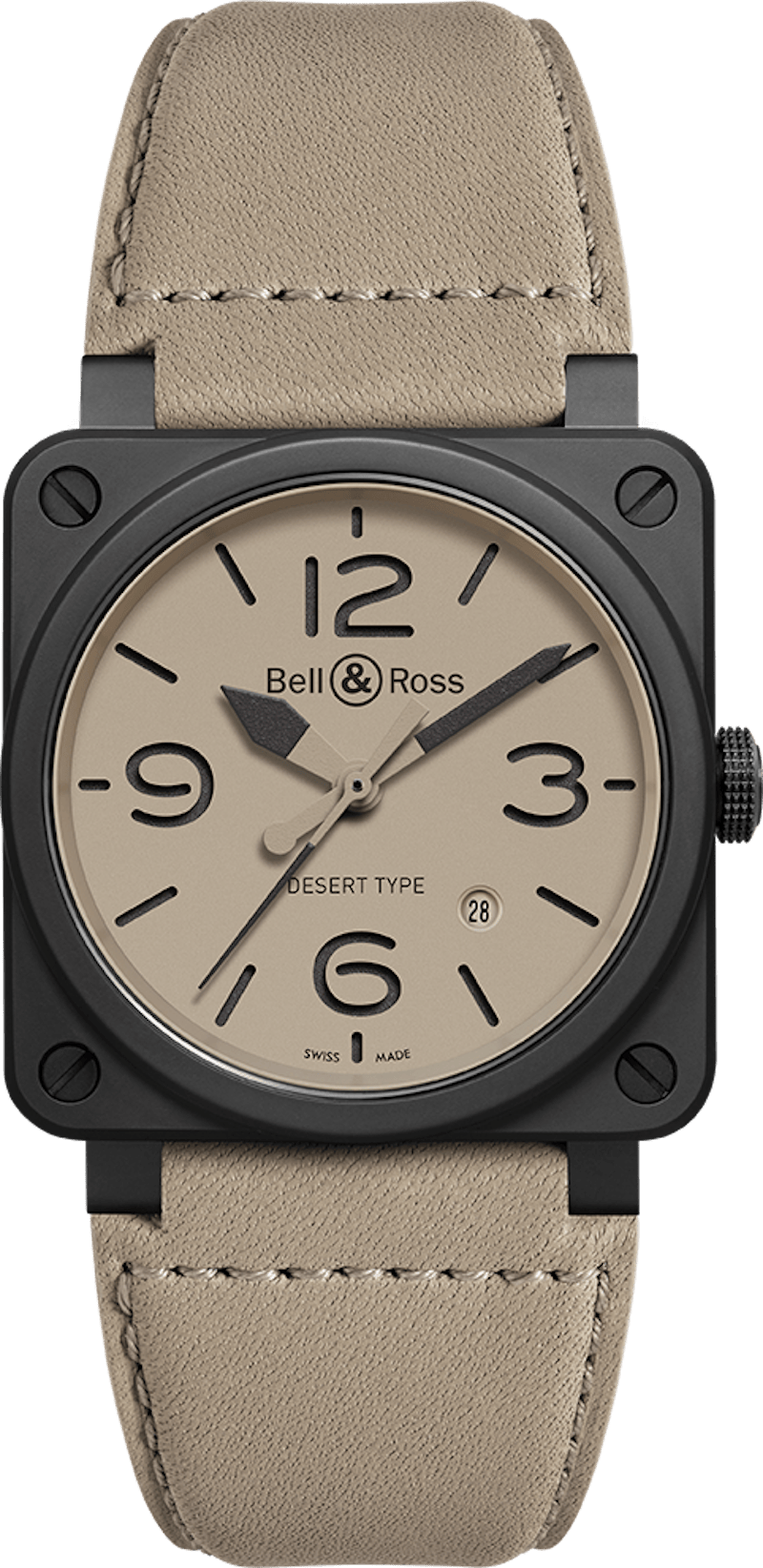 Bell and Ross Aviation BR03-92-DESERT TYPE