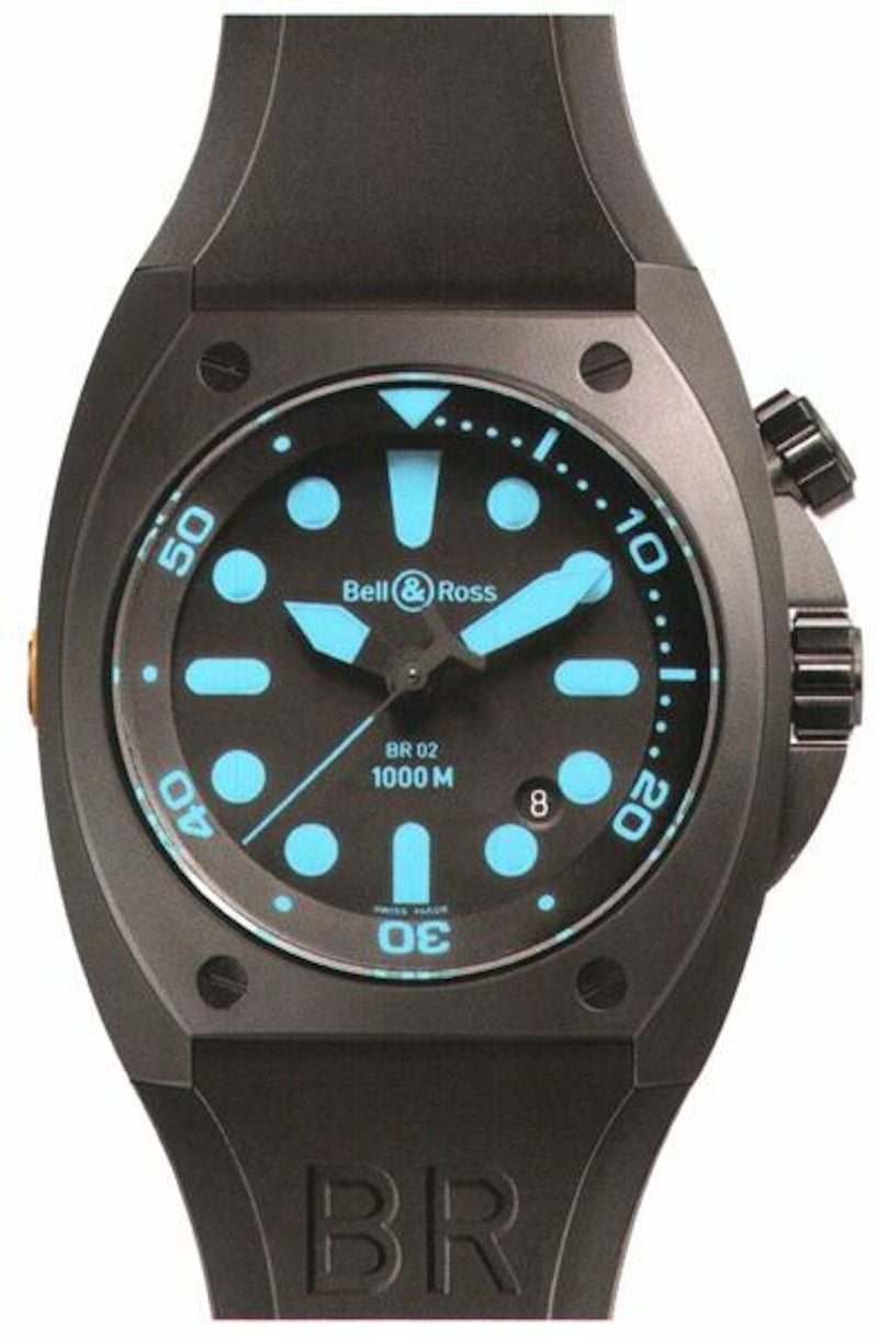 Bell and Ross Marine BR02-Blue