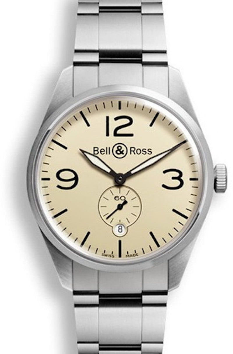 Bell and Ross Vintage BRV123-BEI-ST/SST