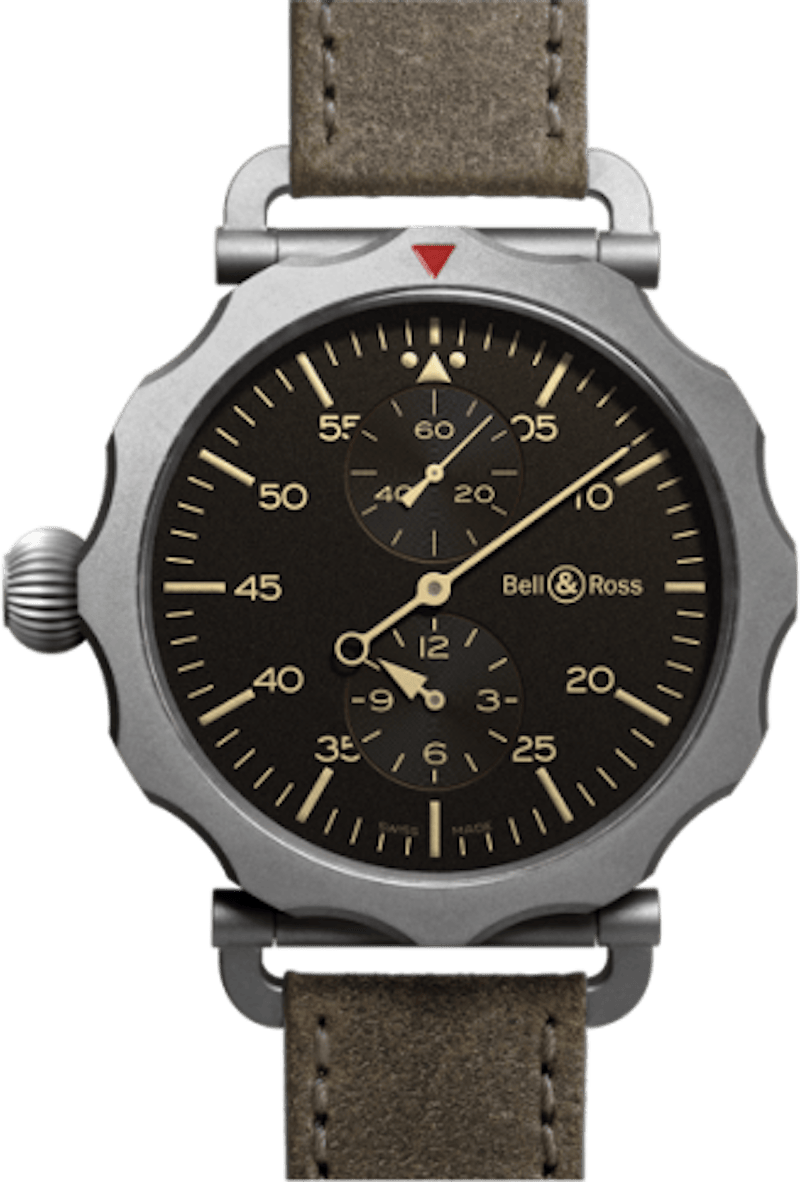 Bell and Ross Vintage BRWW2-REG-HER/SCA