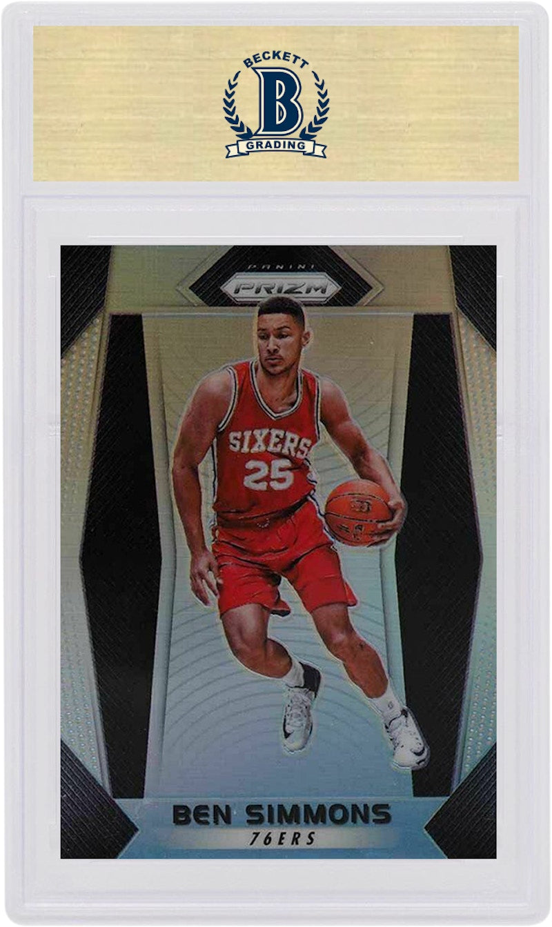 Ben Simmons 2017 Panini Prizm SIlver #9 (PSA or BGS Graded)