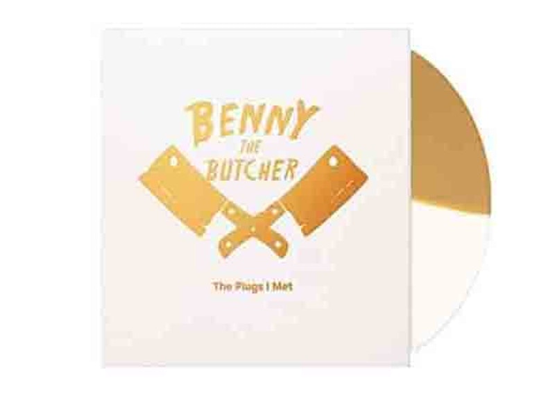 Benny The Butcher The Plugs I Met LP Vinyl White & Gold