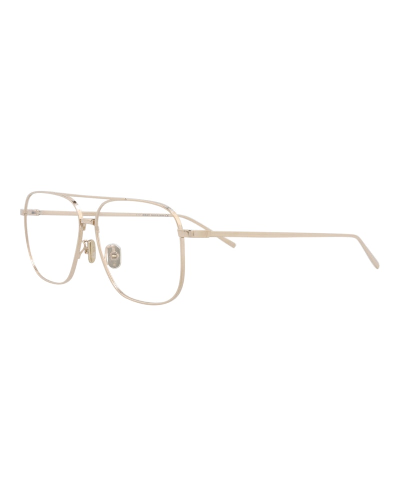 Berluti Aviator-Frame Acetate Optical Frames Gold Gold Transparent (BL50012U-56-032)