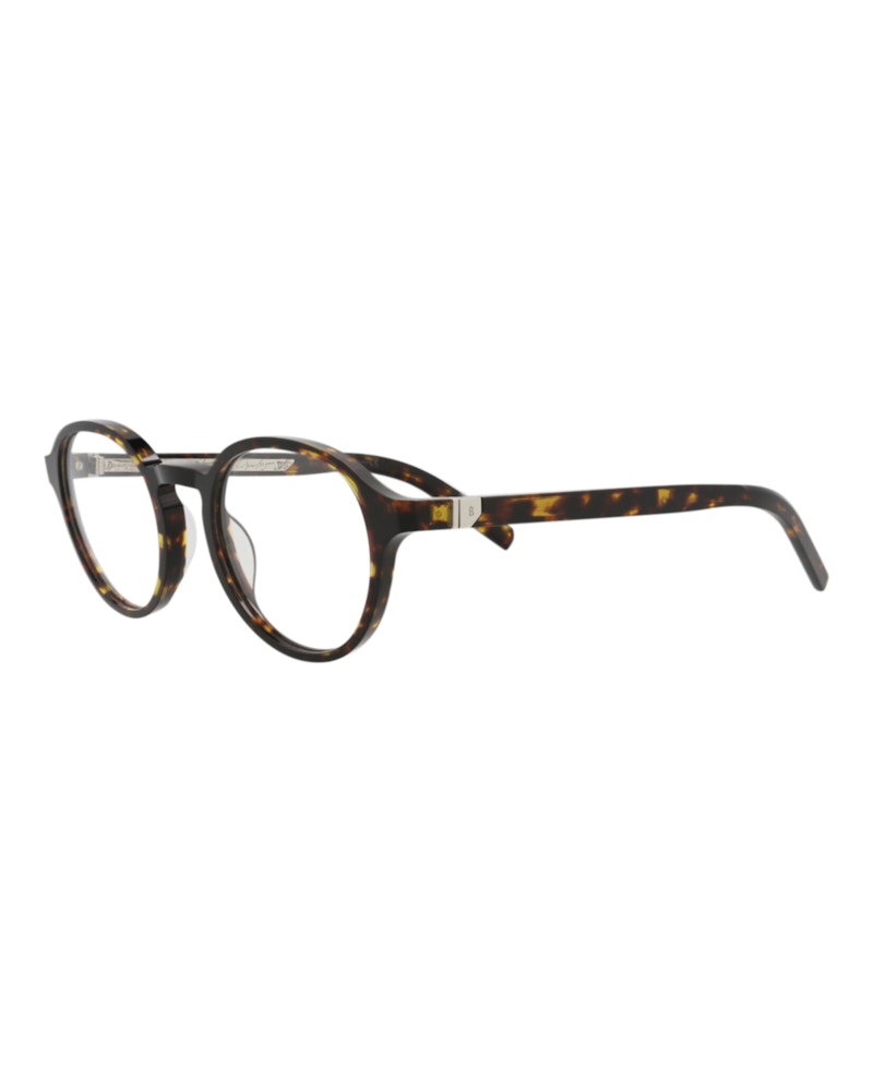 Berluti Round-Frame Acetate Optical Frames Havana Havana Transparent (BL50001I-50-052)