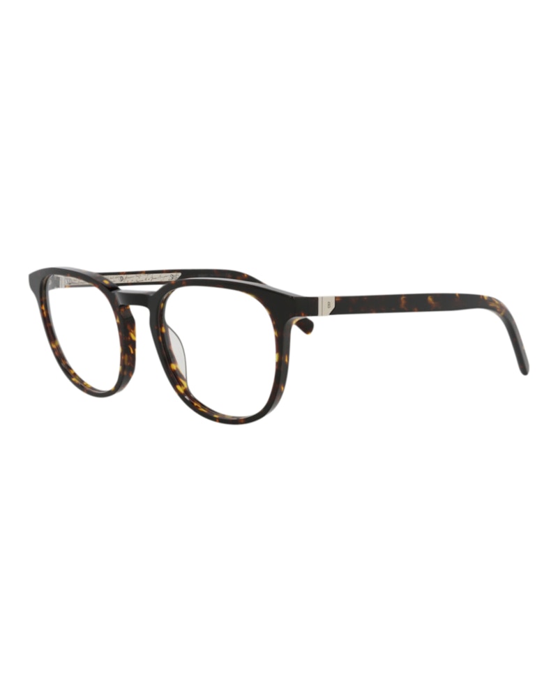 Berluti Round-Frame Acetate Optical Frames Havana Havana Transparent (BL50002I-53-052)