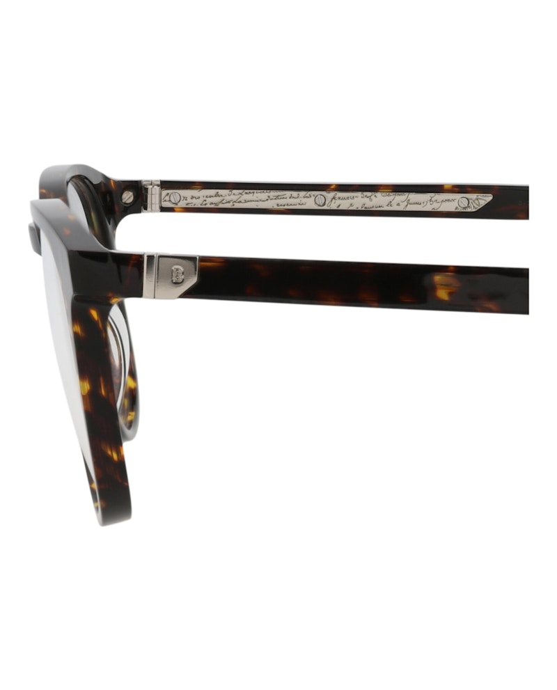 Berluti Round-Frame Acetate Optical Frames Havana Havana Transparent (BL50002I-53-052)