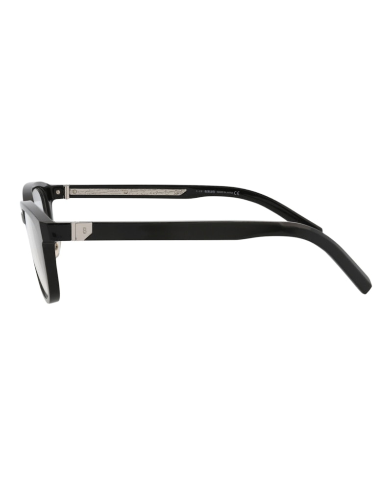 Berluti Square-Frame Acetate Optical Frames Black Black Transparent (BL50003U-52-001)