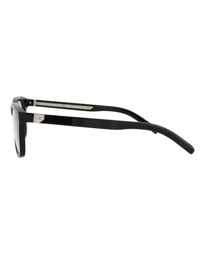 Berluti Square-Frame Acetate Optical Frames Black Black Transparent (BL50004I-55-001)