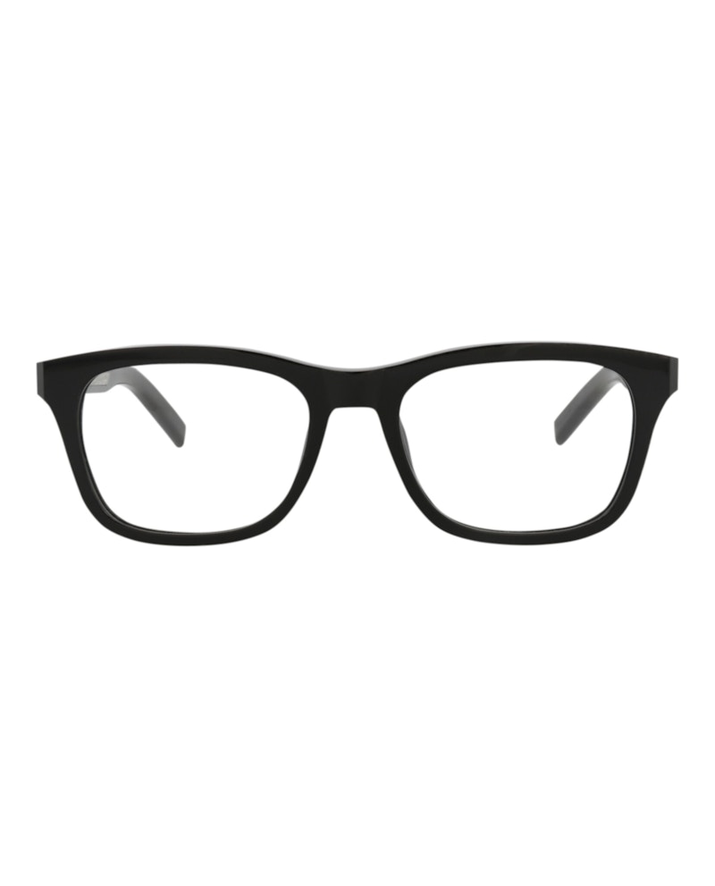 Berluti Square-Frame Acetate Optical Frames Black Black Transparent (BL50004I-55-001)