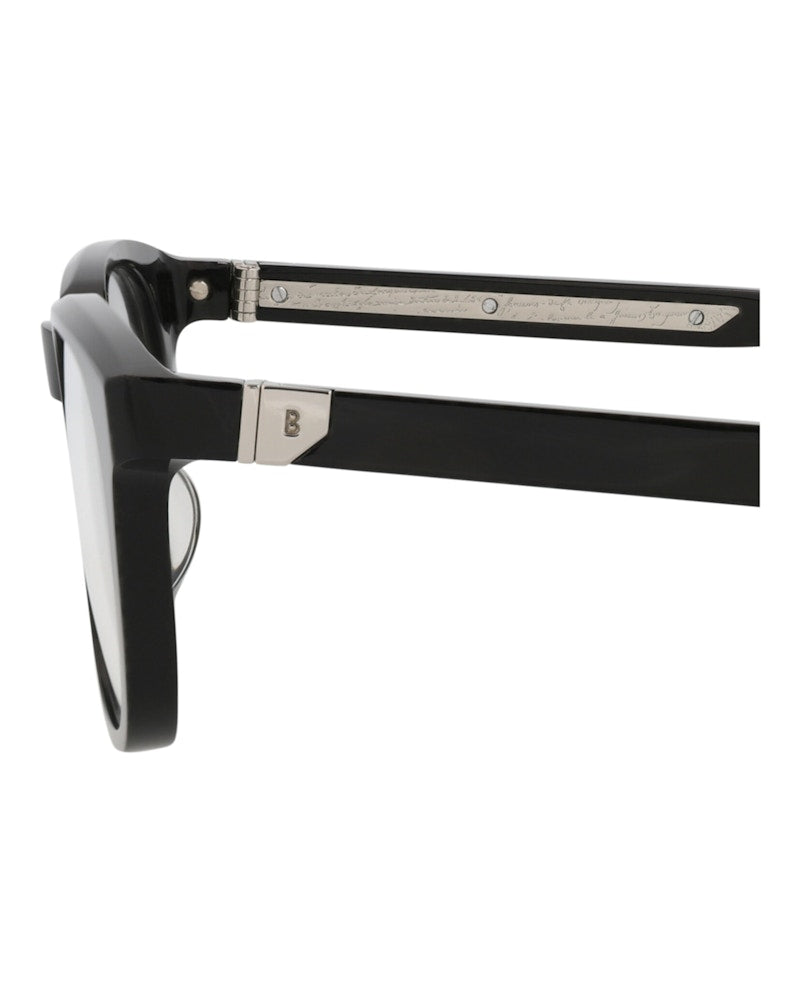 Berluti Square-Frame Acetate Optical Frames Black Black Transparent (BL50019U-52-001)