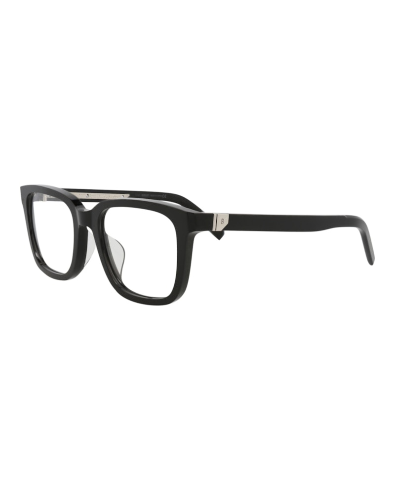 Berluti Square-Frame Acetate Optical Frames Black Black Transparent (BL50021U-53-001)