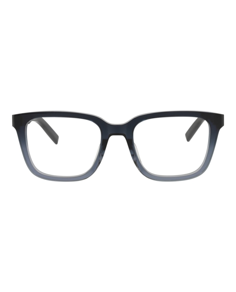 Berluti Square-Frame Acetate Optical Frames Blue Blue Transparent (BL50021U-53-086)