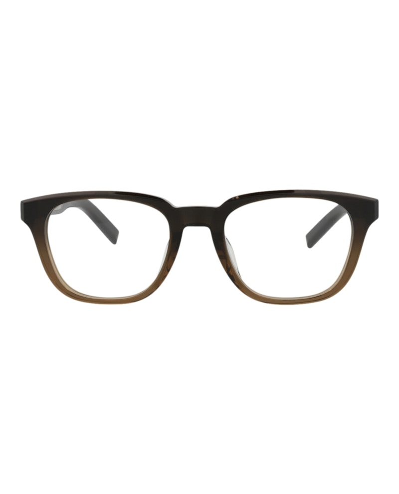 Berluti Square-Frame Acetate Optical Frames Brown Brown Transparent (BL50019U-52-047)