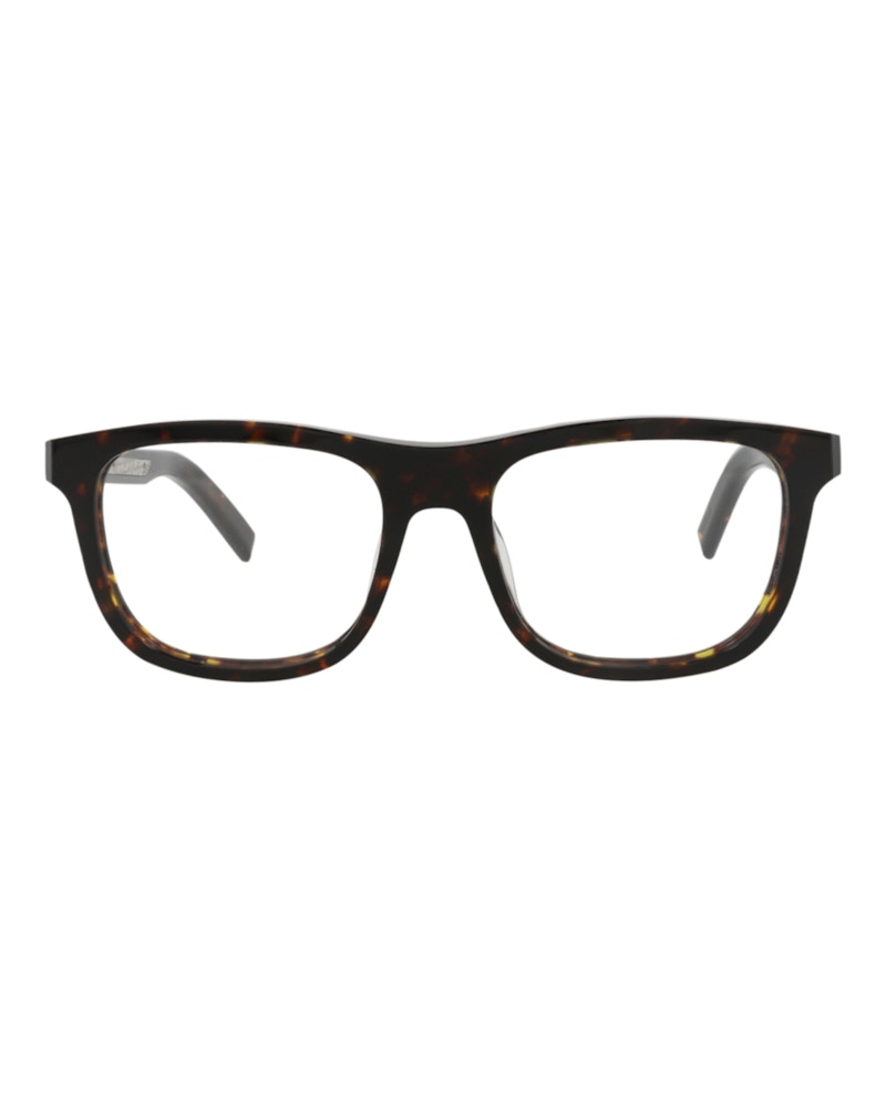 Berluti Square-Frame Acetate Optical Frames Havana Havana Transparent (BL50013U-54-052)