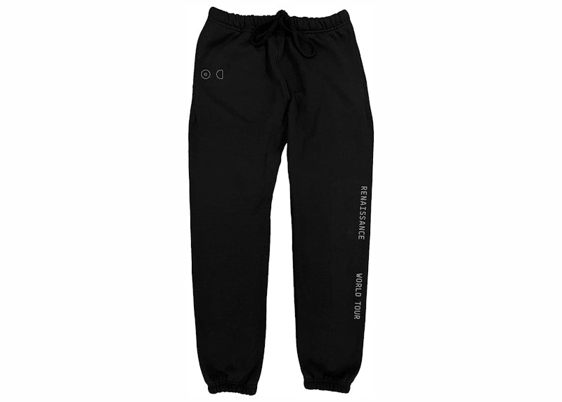Beyonce Official Renaissance World Tour Merch Sweatpants Black