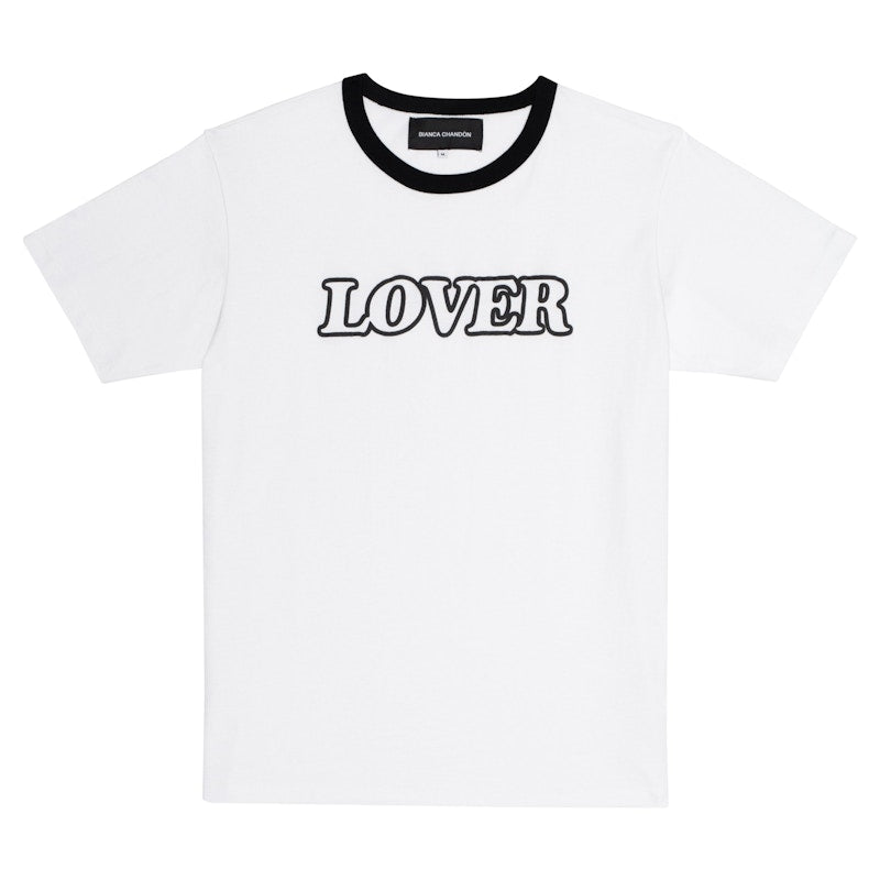 Bianca Chandon Lover Ringer T-shirt White/Black