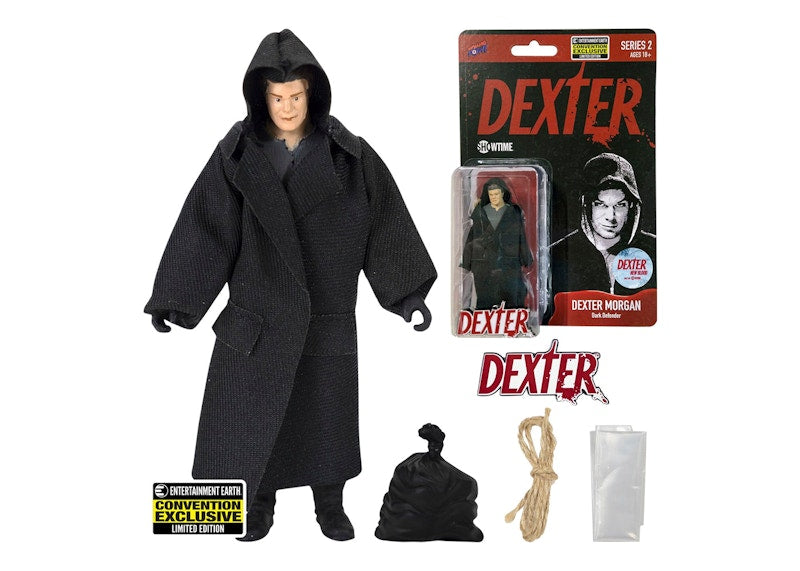Bif Bang Pow! Dexter Dark Defender Entertaintment Earth/Convention Exclusive Action Figure Black