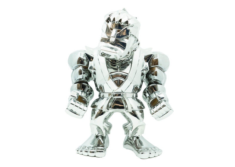 Big Boys Toys Bulkyz Collections - Ryu Figure Chrome Silver