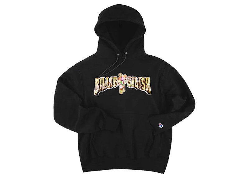 Billie Eilish Dbruze Hoodie Black