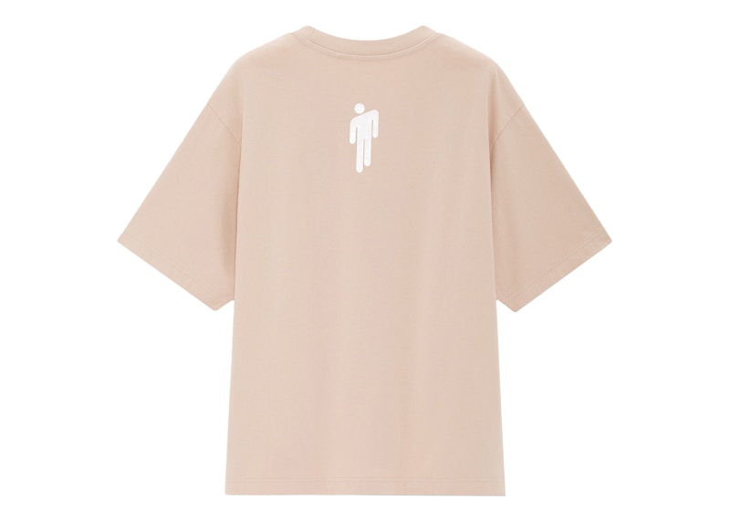 Billie Eilish Logo T-Shirt (Asia Womens Sizing) Natural