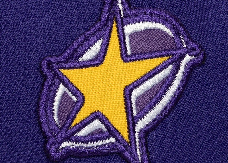 Billie Eilish x Mitchell & Ness Los Angeles Lakers NBA B.E. Patch Snapback Purple