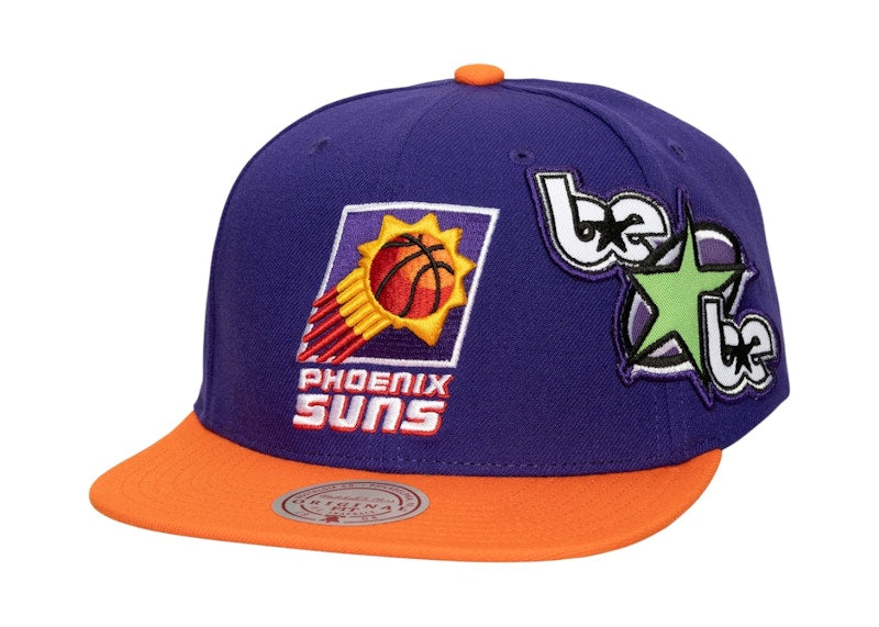 Billie Eilish x Mitchell & Ness Phoenix Suns NBA B.E. Patch Snapback Purple