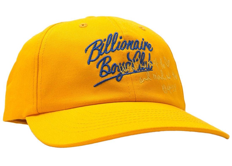 Billionaire Boys Club BB Dad Cap Yellow