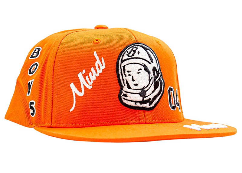 Billionaire Boys Club Captain Snapback Cap Red/Tangerine