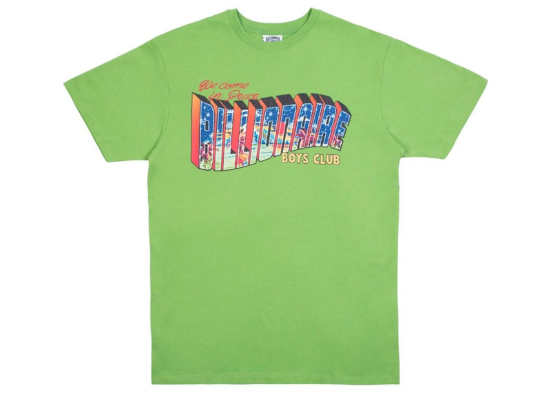 Billionaire Boys Club Greetings Tee Green