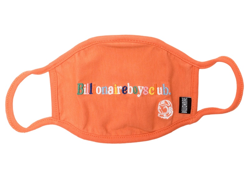 Billionaire Boys Club Letters Mask Orange