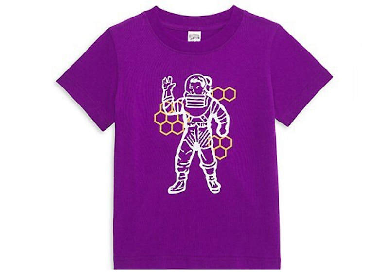 Billionaire Boys Club Little Kids Beekeeper Tee Purple/Magic