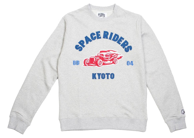 Billionaire Boys Club Ride Or Fly Crew Sweater Gray/Heather