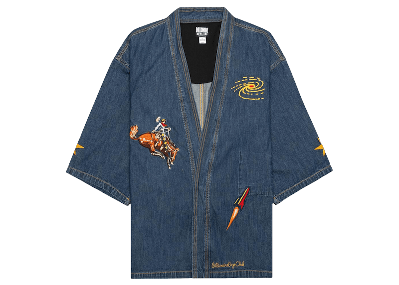 Billionaire Boys Club Space Rider Kimono Shirt Blue/Denim