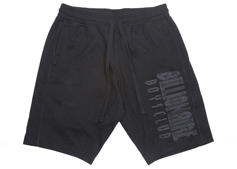 Billionaire Boys Club Straight Font Shorts Black