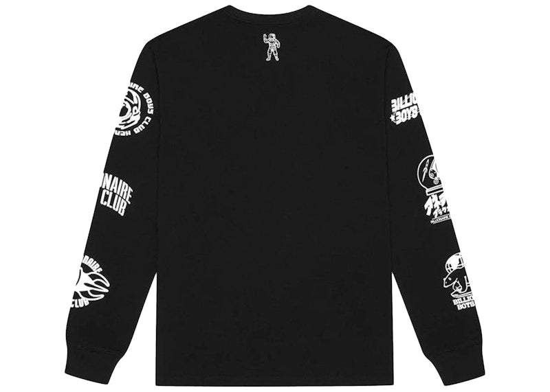 Billionaire Boys Club Tagged Long Sleeve Tee Black