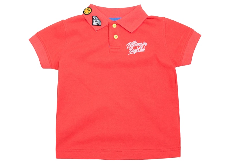 Billionaire Boys Club Youth Oli Polo Shirt Red
