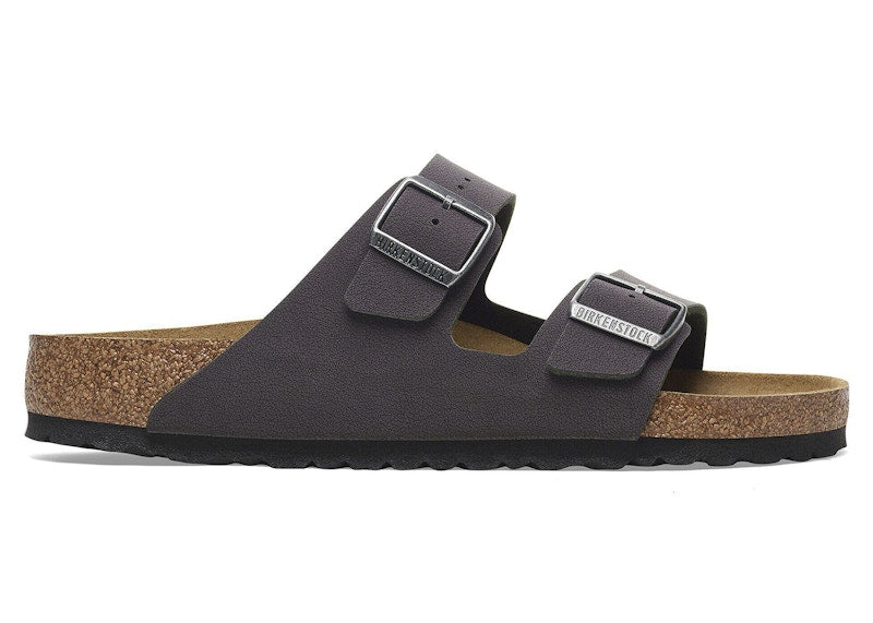 Birkenstock Arizona Birkibuc Velvet Gray