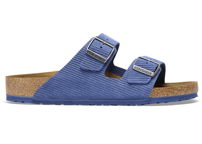 Birkenstock Arizona Embossed Corduroy Suede Indigo
