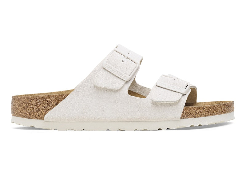 Birkenstock Arizona Suede Antique White (Women's)