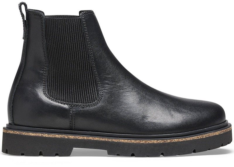 Birkenstock Highwood Slip On Leather Black (Women's)