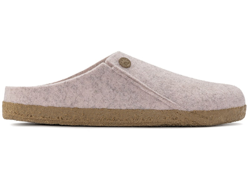 Birkenstock Zermatt Shearling Clog Wool Felt Light Rose