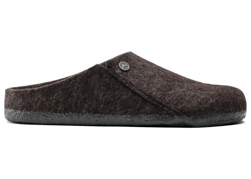 Birkenstock Zermatt Shearling Clog Wool Felt Mocha