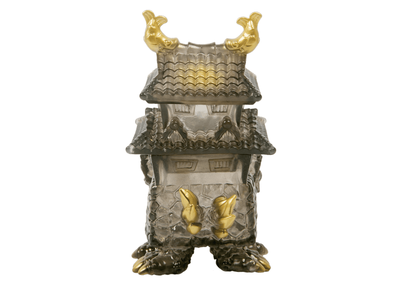 Black Seed Mighty Jaxx Mini Yu Shou Long (Black King) Figure